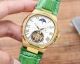 Copy Patek Philippe Nautilus Yellow Gold Bezel Watch 42mm White Dial (4)_th.jpg